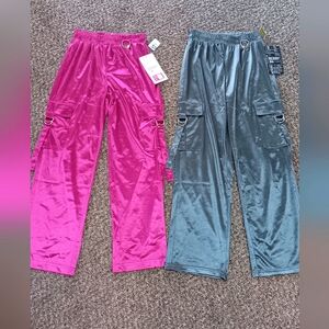 Women's Bliss pants, XS, available in silver & fushia, brand new with tags!